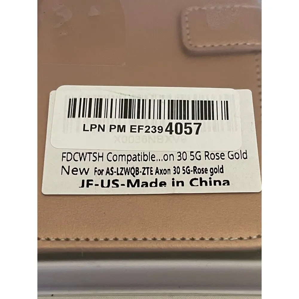Rose Gold Wallet Case Wrist Strap Phone Case